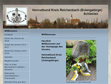 Tablet Screenshot of heimatbund-reichenbach.de